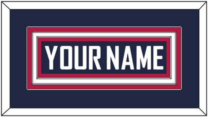 United States Men’s Hockey Nameplate - 2010 Olympics Road Blue - Premier Tier 1