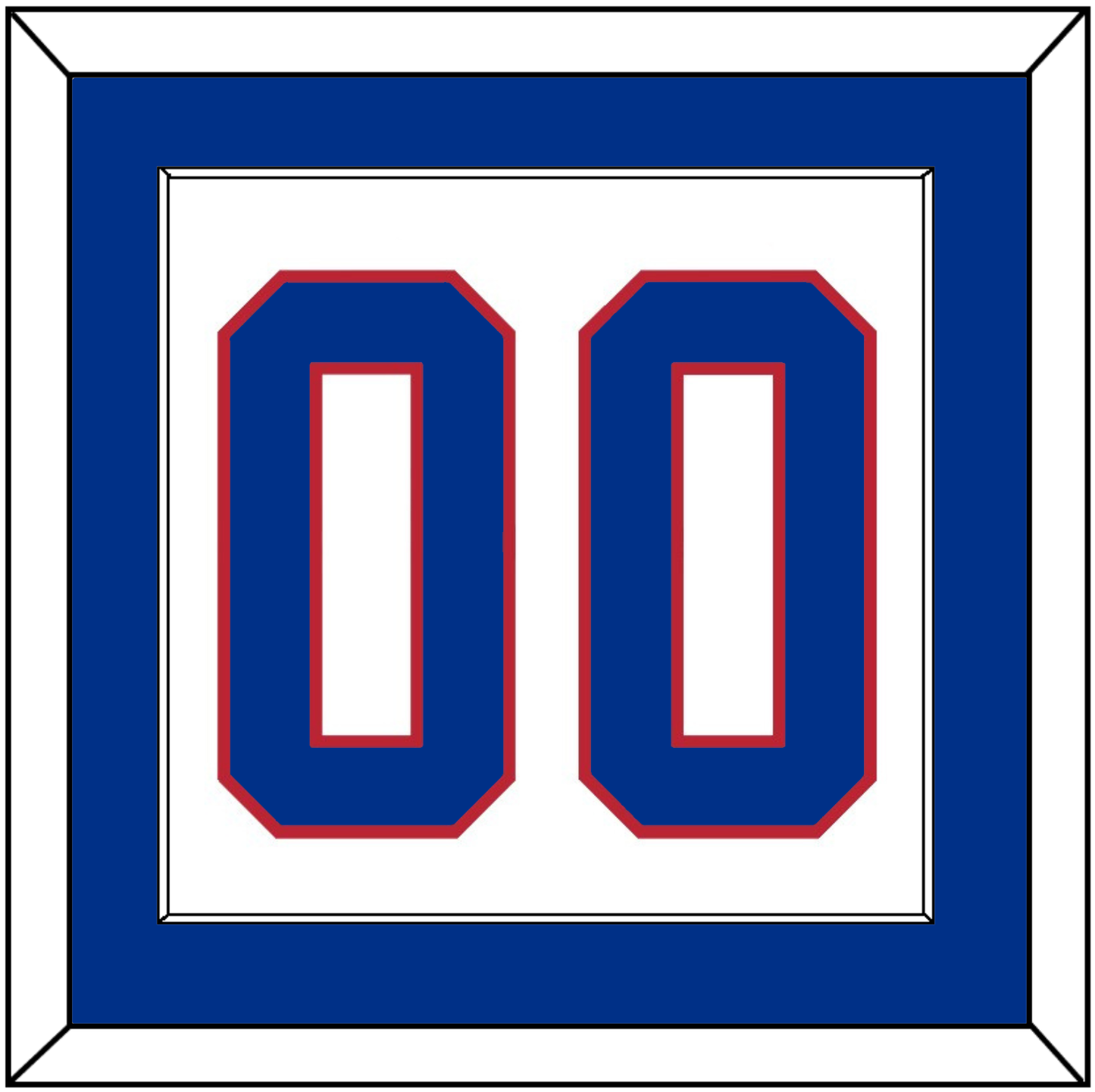 United States Men’s Hockey Number - 2010 Olympics Alternate White - Essential Tier 1