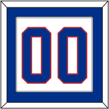 United States Men’s Hockey Number - 2010 Olympics Alternate White - Single Mat 1