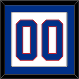 United States Men’s Hockey Number - 2010 Olympics Alternate White - Single Mat 1