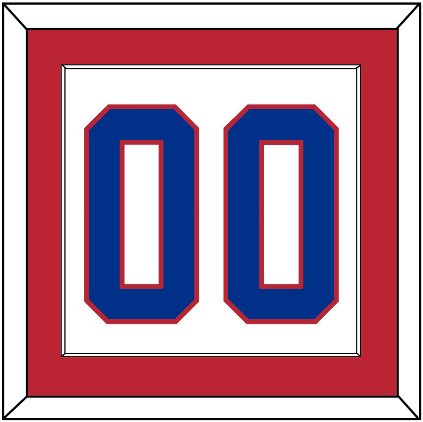 United States Men’s Hockey Number - 2010 Olympics Alternate White - Essential Tier 2