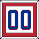 United States Men’s Hockey Number - 2010 Olympics Alternate White - Single Mat 2