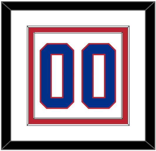 United States Men’s Hockey Number - 2010 Olympics Alternate White - Signature Tier 1