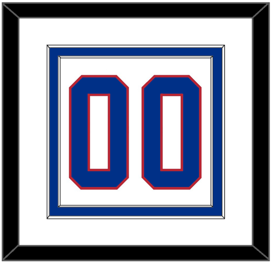 United States Men’s Hockey Number - 2010 Olympics Alternate White - Signature Tier 2
