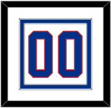 United States Men’s Hockey Number - 2010 Olympics Alternate White - Double Mat 2