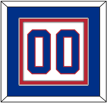 United States Men’s Hockey Number - 2010 Olympics Alternate White - Signature Tier 3