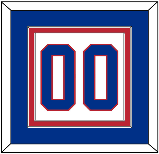 United States Men’s Hockey Number - 2010 Olympics Alternate White - Signature Tier 3
