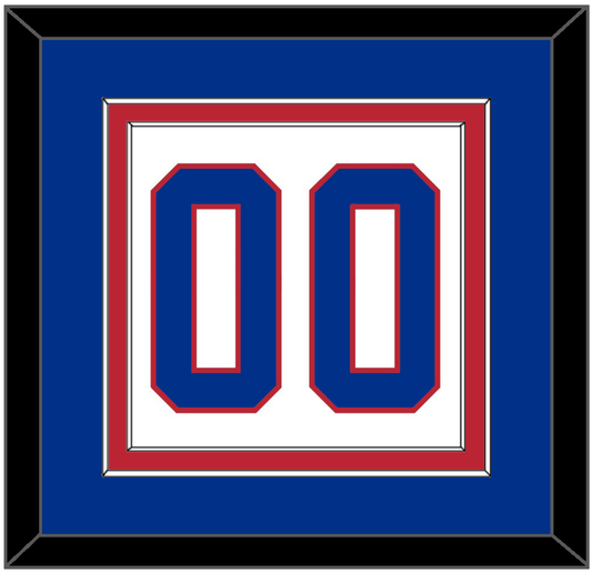United States Men’s Hockey Number - 2010 Olympics Alternate White - Signature Tier 3