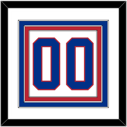 United States Men’s Hockey Number - 2010 Olympics Alternate White - Premier Tier 1