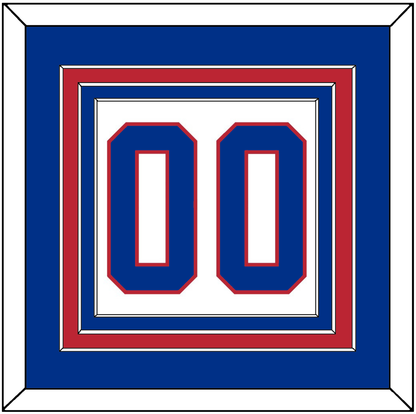 United States Men’s Hockey Number - 2010 Olympics Alternate White - Premier Tier 2