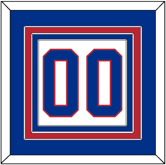 United States Men’s Hockey Number - 2010 Olympics Alternate White - Premier Tier 2