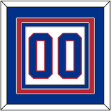 United States Men’s Hockey Number - 2010 Olympics Alternate White - Triple Mat 2