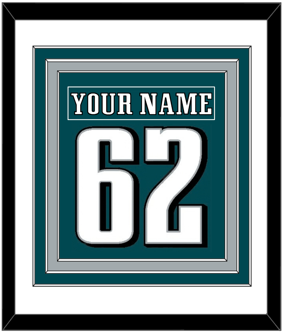 Philadelphia Nameplate & Full-Size Number - Combined