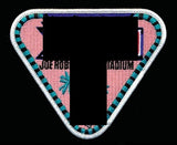 San Francisco Nameplate & Number (Back) Combined, With Super Bowl Patch - Road White - Double Mat 1