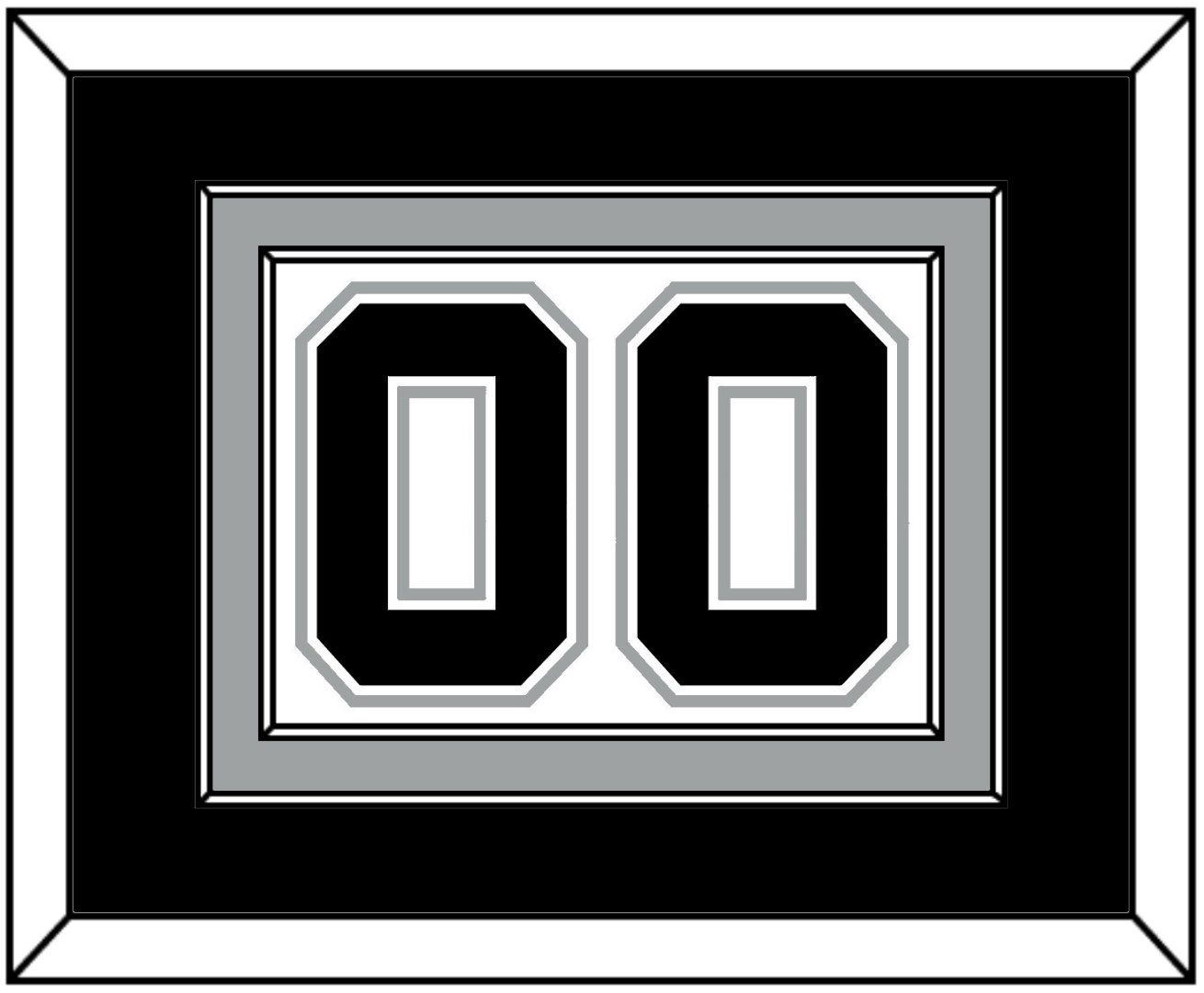 San Antonio Full-Size Number