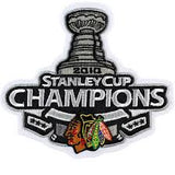 Chicago Nameplate & Number (Back) Combined With Stanley Cup Champions Patch - Home Red (2007-2017) - Single Mat 2