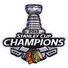 Chicago Nameplate & Number (Back) Combined With Stanley Cup Champions Patch - Home Red (2007-2017) - Essential Tier 2