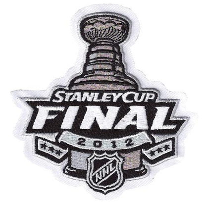 Los Angeles Nameplate & Number (Back) Combined With 2 Stanley Cup Finals Patches - Road White (2011-2017) - Essential Tier 1