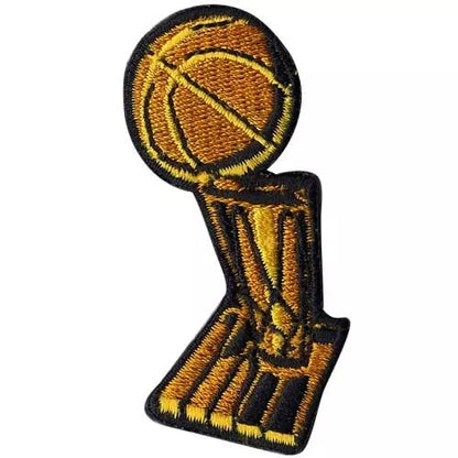 San Antonio Name & Numbers With Finals Patch - Road Black (1989-2002) - Signature Tier 1