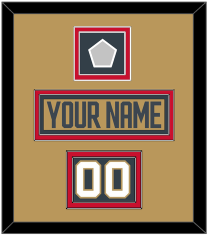 Vegas Legacy Nameplate & Shoulder Number