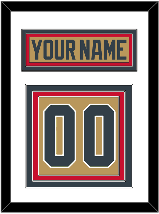 Vegas Legacy Nameplate & Full-Size Number - Split