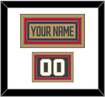 Vegas Nameplate & Shoulder Number