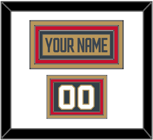 Vegas Nameplate & Shoulder Number