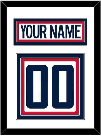 Washington Outdoor Game Nameplate & Full-Size Number - Split