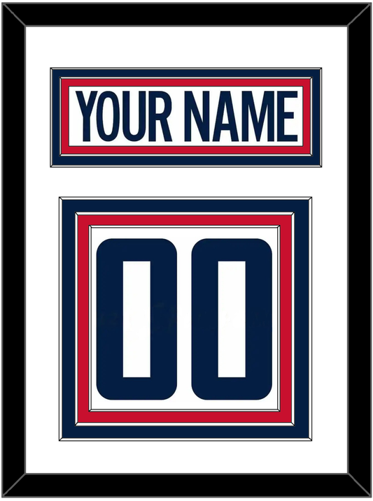 Washington Outdoor Game Nameplate & Full-Size Number - Split