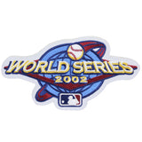 Los Angeles Name & World Series Patch - Home White (2002-2023) - Triple Mat 1