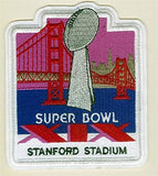 San Francisco Nameplate & Number (Back) Combined, With 4 Super Bowl Patches - Road White - Double Mat 2