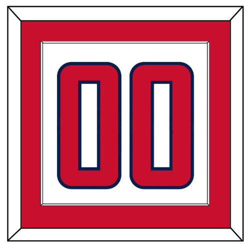 Washington Number (Back) - Road White - Essential Tier 1