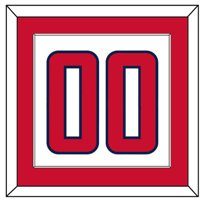 Washington Number (Back) - Road White - Essential Tier 1