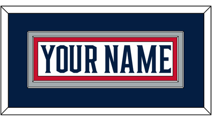 Columbus Nameplate - Road White (2017-2022) - Signature Tier 2