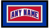 New York Nameplate - Home White (1990-2004) - Double Mat 4