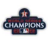 Houston Name, Number & World Series Champions Patch - Alternate Orange - Double Mat 2