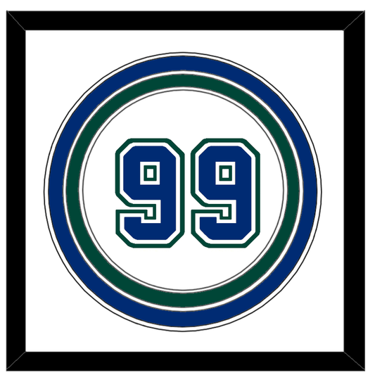 Tampa Bay Number - Alternate/Home White (2001-2007) - Premier Tier 1