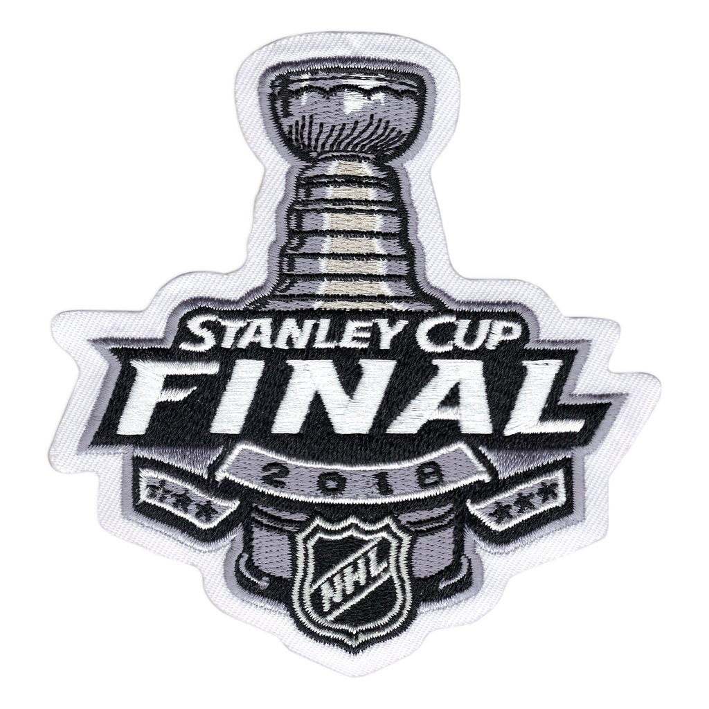 Washington Nameplate & Number (Back) With Stanley Cup Finals Patch - Road White - Premier Tier 2