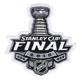 Washington Nameplate & Number (Back) With Stanley Cup Finals Patch - Road White - Triple Mat 2