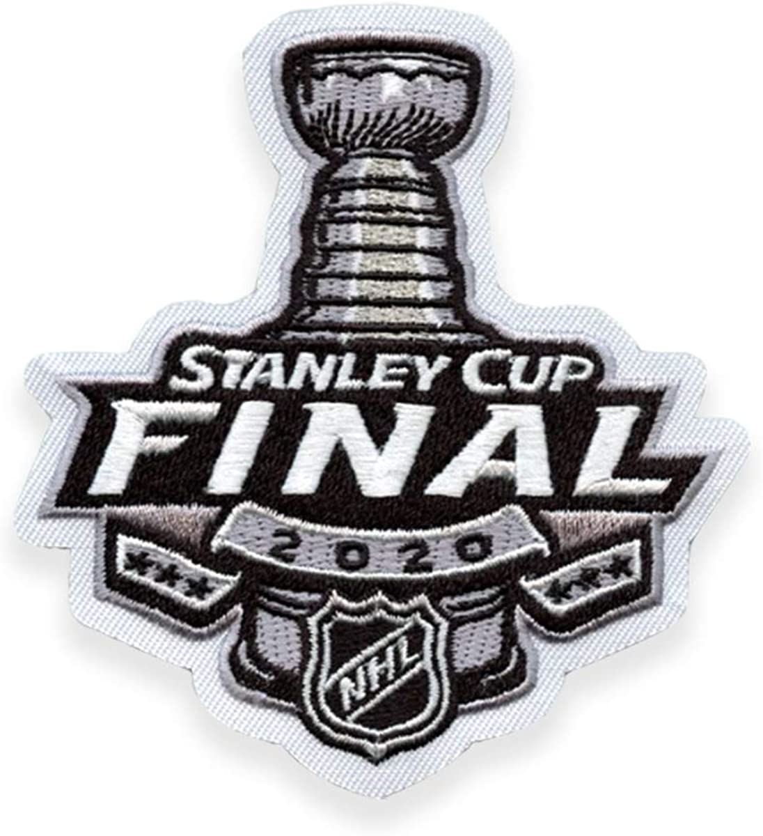 Tampa Bay Nameplate & Number (Shoulder) With 2020 Or 2021 Stanley Cup Finals Patch & Jersey Logo Patch - Road White - Signature Tier 2