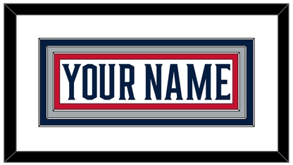 Columbus Nameplate - Road White (2017-2022) - Premier Tier 1