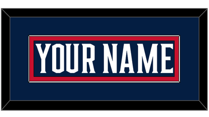 Columbus Nameplate - Home Navy Blue (2017-2022) - Essential Tier 2