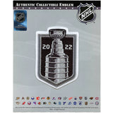 Colorado Nameplate, Number (Shoulder) & 2022 Stanley Cup Finals Patch - Road White - Double Mat 2