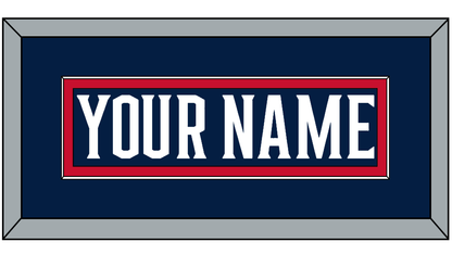 Columbus Nameplate - Home Navy Blue (2017-2022) - Essential Tier 2