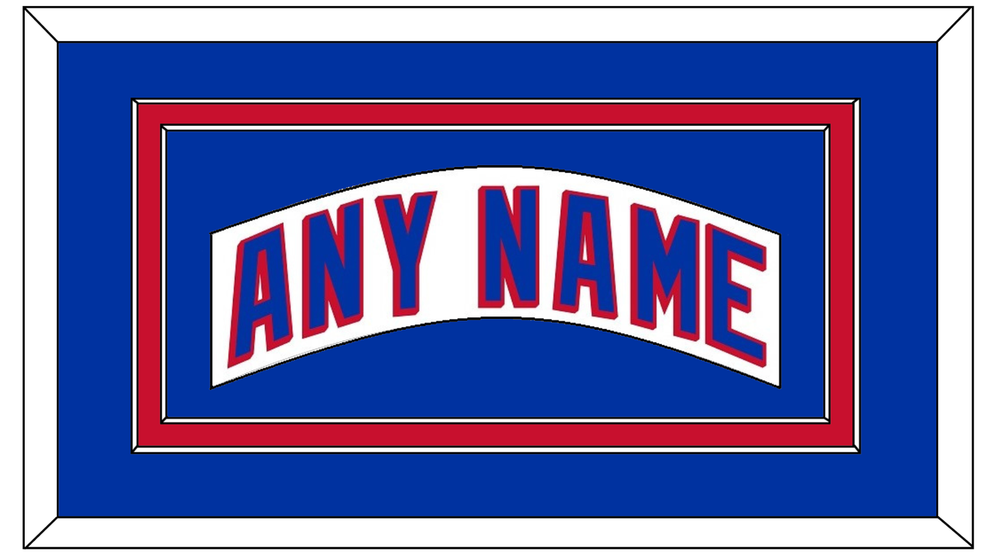 New York Nameplate - Home White (1990-2004) - Signature Tier 3