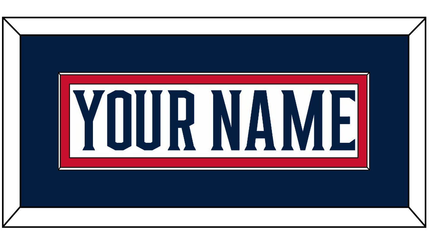 Columbus Nameplate - Road White (2017-2022) - Essential Tier 2