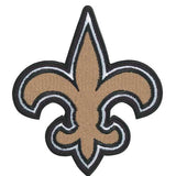 New Orleans Nameplate & Jersey Logo Patch - Home Black - Double Mat 2