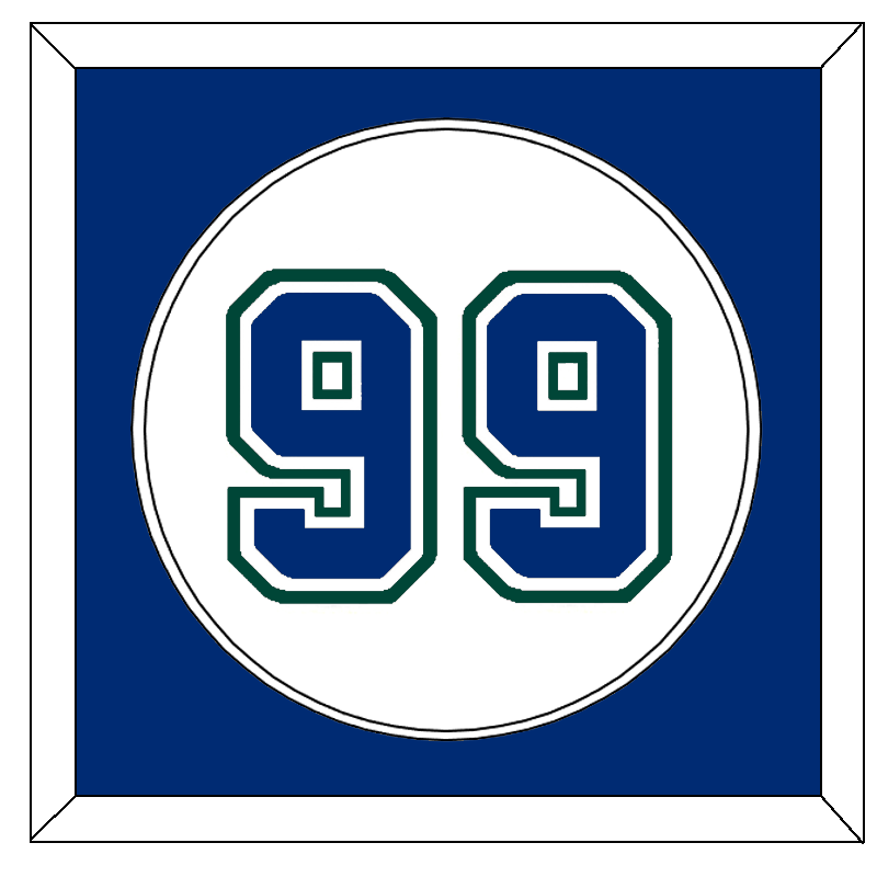 Tampa Bay Number - Alternate/Home White (2001-2007) - Essential Tier 1