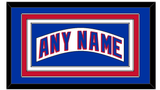 New York Nameplate - Home White (1990-2004) - Triple Mat 2