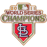 St. Louis Name, Number & World Series Champions Patch - Home White (2006-2012) - Double Mat 1